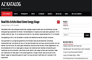Groene en duurzame energieblog