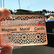Metal Copper Card - magnummetalcards