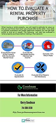 EVALUATE A RENTAL PROPERTY PURCHASE – THE COMPLEX PROCESS