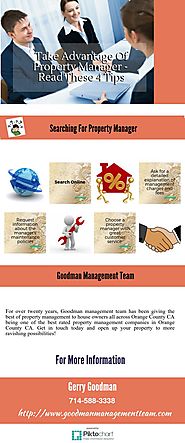 Take Advantage Of Property Manager - Read These 7 Tips