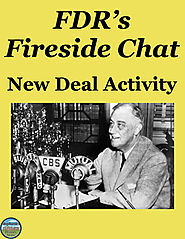 FDR's New Deal Fireside Chat Activity