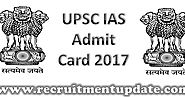 UPSC IAS Admit Card