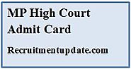 MP High Court Admit Card