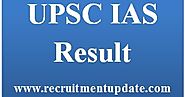 UPSC IAS Result