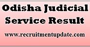 Odisha Judicial Service Result