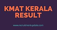 KMAT Kerala Result