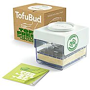 TofuBud Tofu Press - Tofu Presser for Firm or Extra Firm Tofu, Tofu Press Dishwasher Safe - Tofu Maker with Water Dra...