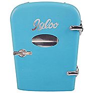 Igloo Mini Compact Refrigerator (Blue)