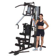Body Solid G2B G-Series Bi-Angular Home Gym with Multi-Hip Station and Dura-Firm Padded Seat (with lumbar