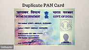 Duplicate PAN Card Application for Duplicate PAN Card | Finbucket |