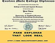 Fake Diplomas That Look Real