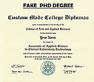 Fake PhD Degree