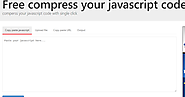 How To Compress The Javascript With JS Compression Tool?