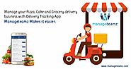 Delivery Tracking App for Pizza-Cake-Grocery Delivery Business