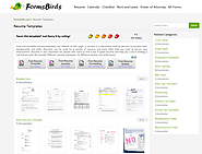 Online PDF Resume Templates