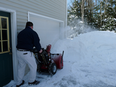 How to Snow Blow Your Driveway