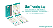 Live Tracking App For Delivery Business