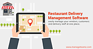 Online Restaurant Delivery Management Software