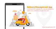 Delivery Management App for Delivery Agents