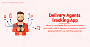 Delivery Agents Tracking App