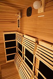Stressed Out? Put Your Sweat to Work in a 3-Person Infrared Sauna and Enjoy a Stress-Free Life