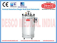 Laboratory Vertical Autoclave Manufacturers India | DESCO
