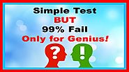 Easy IQ Test Only Genius Can Answer These IQ Question