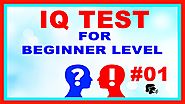 IQ Test Questions For Beginner Level Video #01