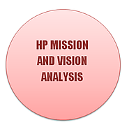 Mission and Vision Analysis of Hewlett Packard