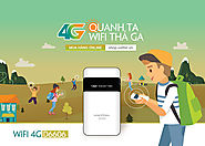 Dcom 4G Viettel - Thiết bị WiFi Router 4G D6606 phát Wifi tầm xa 100m