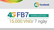 4GFB7 Viettel - Đăng ký lướt "Phây" cả tuần không tốn Data 4G