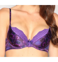 Gossard Can Can Violet Underwired Padded Plunge Bra