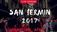San Fermin 2017 The CRAZY Street Parties (blurry beginning but keep watching!)