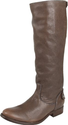 FRYE Women's Melissa Back Zip Knee-High Boot,Grey Antique Soft Full Grain,7.5 M US