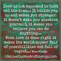 Love is Not Suppose to Hurt