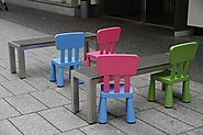 Krzesełka i mini ławeczki dla dziecka