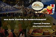 Laurent Foucher: une note sincère de remerciements!