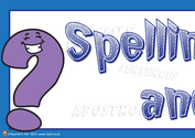 SPaG - Spelling, Punctuation and Grammar