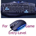 E-3LUE Cobra Wired Gaming Keyboard & Mouse Bundles/Combos+USB Cable interface by Koolertron