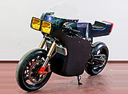 Midnight Runner Electric Cafe Racer by Apache Customs and Energica
