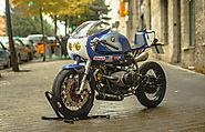 BMW R100R Made Into An Electrifying Cafe Racer | BMW Cafe Racer