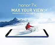 Le smartphone Honor 7x en photos