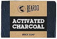 BEARDO Activated Charcoal Brick Soap, 125g