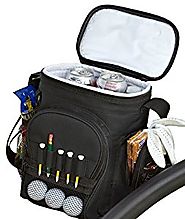 PrideSports Cooler Bag - Holds 12 Cans with Reusable Ice Pack