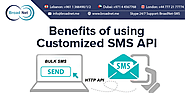 Benefits of using Customized SMS API