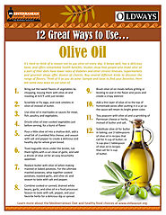 12 Great Ways to Use Olive Oil | Oldways