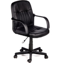 Leather Mid-Back Office Chair, Multiple Colors
