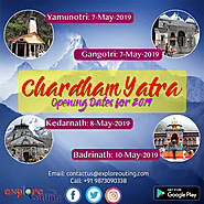 About Chardham Yatra 2019 - Opening Dates of CharDham Yatra