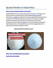 Quartz Powder in India Price