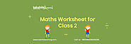 Maths Worksheet for Class 2 - Download NCERT Maths Worksheet